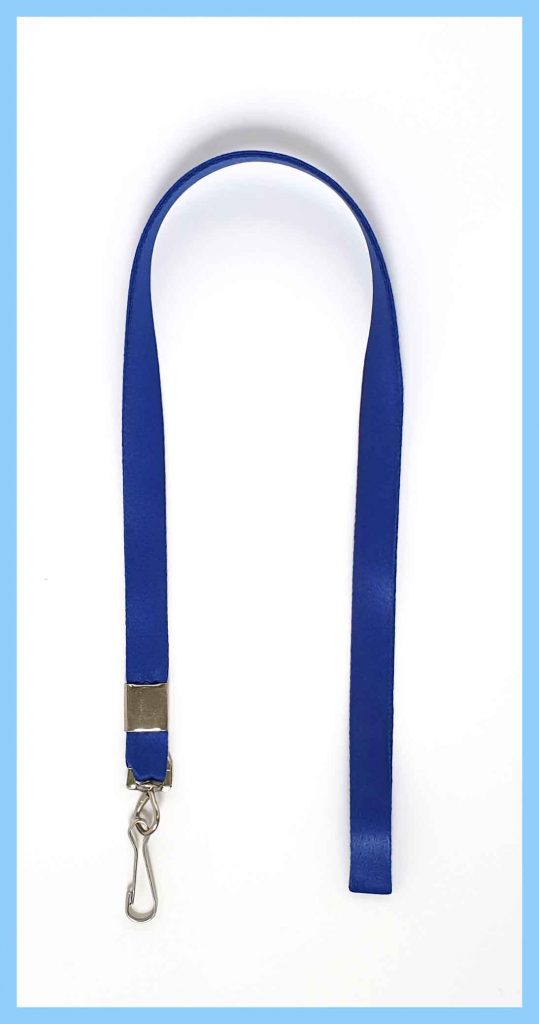 Satin Lanyard 12mm with Normal Hook fitting – Welcome Superidcard ...